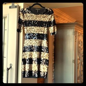 BCBG Mini Sequins Mini Dress XS